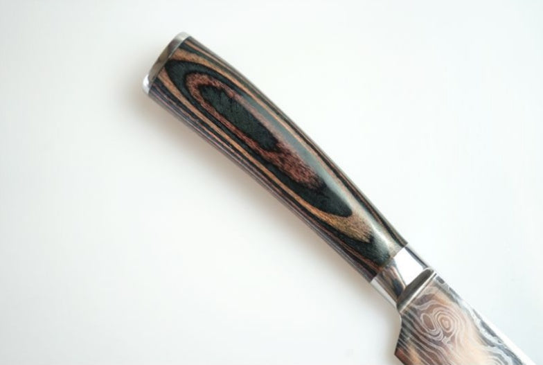 Damast Küchenmesser aus Edelstahl