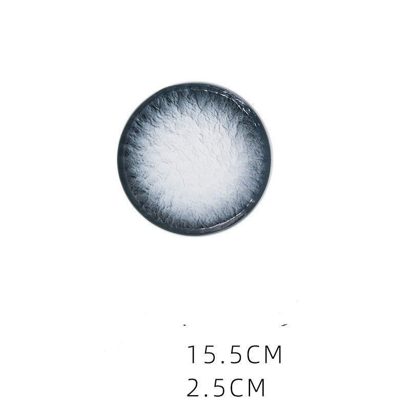 Keramikteller in klassischer runder Form