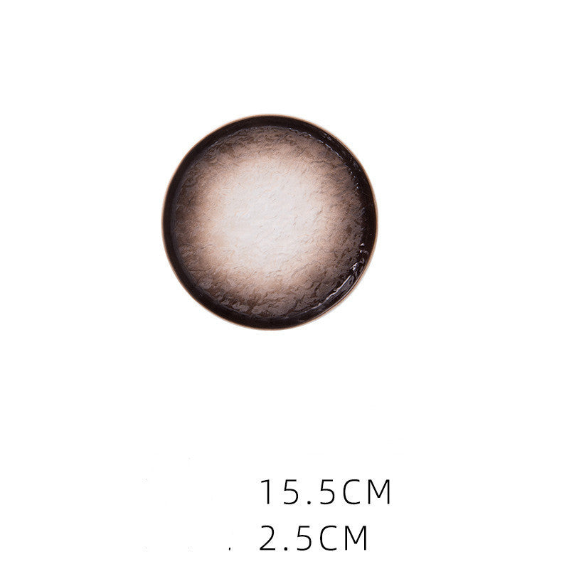 Keramikteller in klassischer runder Form