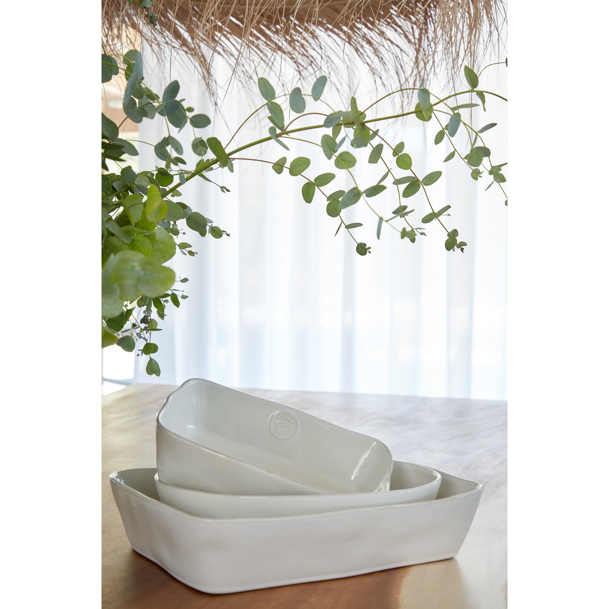 NOVA Ovaler Bäcker 30 cm weiß NOA 301