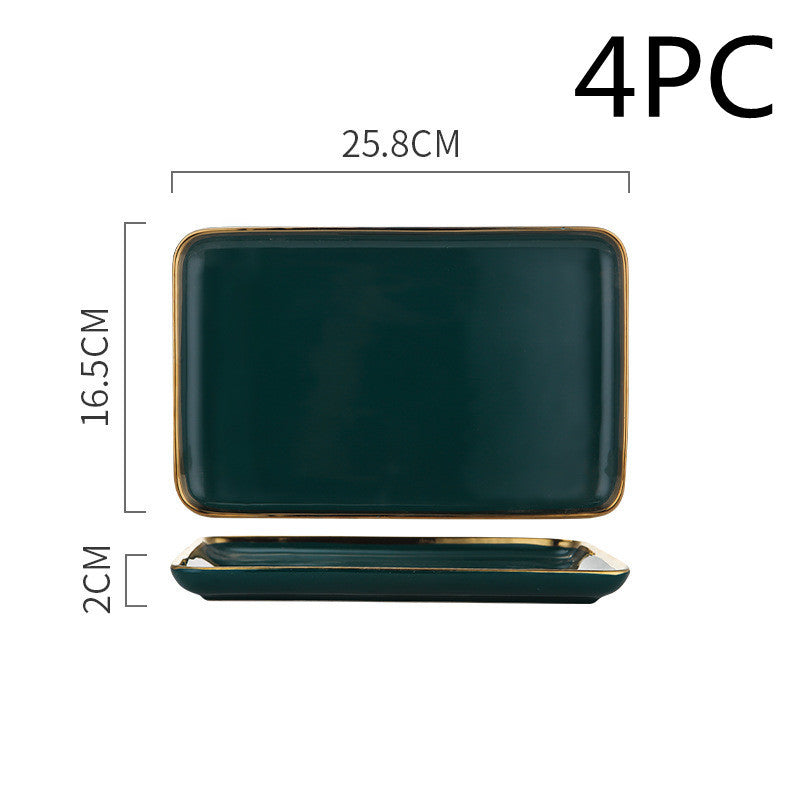 Keramik Teller und Schüssel-Set