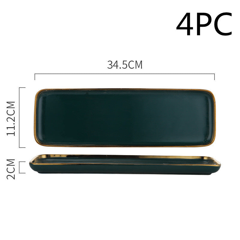 Keramik Teller und Schüssel-Set