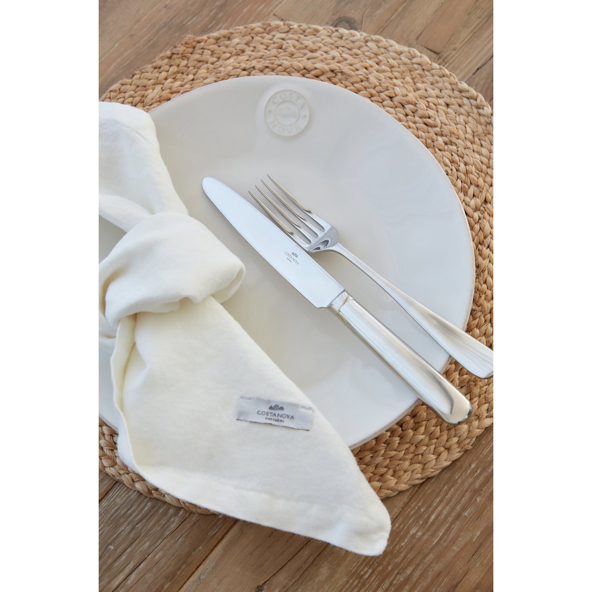 NOVA Dinner plate 27 White NOP 273 - Set of 6