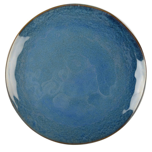 BLAUER FLACHPLATTE