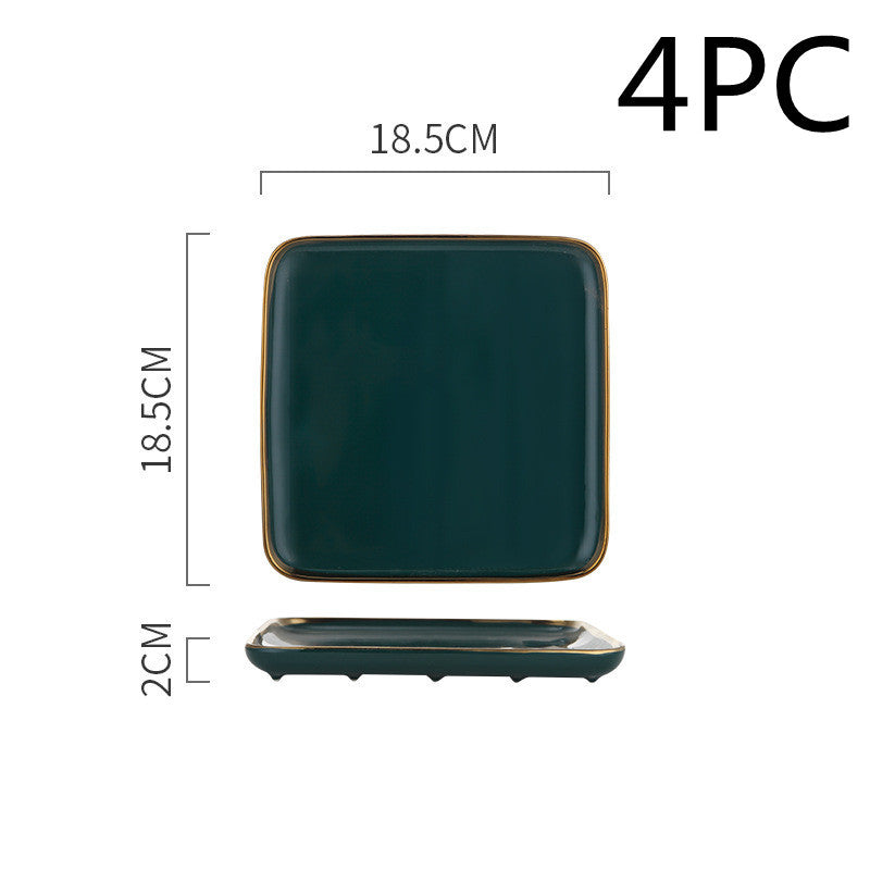 Keramik Teller und Schüssel-Set