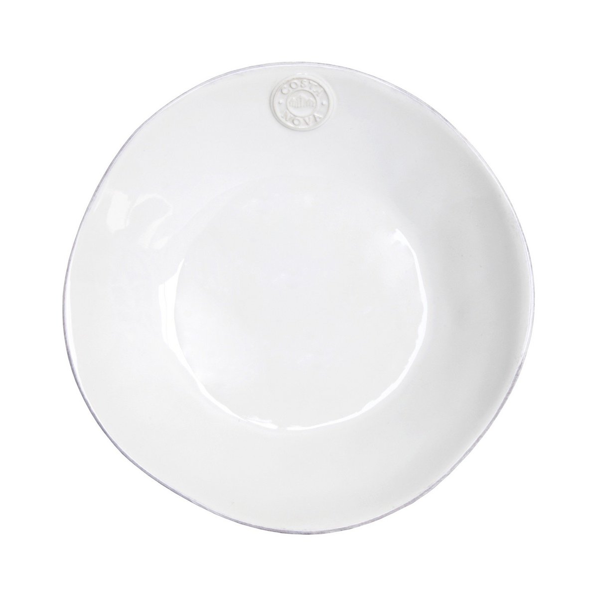 Nova -Suppe/Pasta -Platte 25 Weiß NOP 251 - 4 -Set von 4